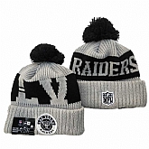 Oakland Raiders Team Logo Knit Hat YD (10),baseball caps,new era cap wholesale,wholesale hats
